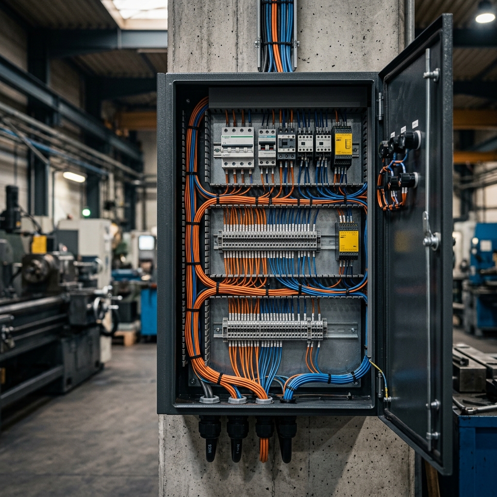 Elektrik panosu revizyonu ve teknik kontrol görselleri